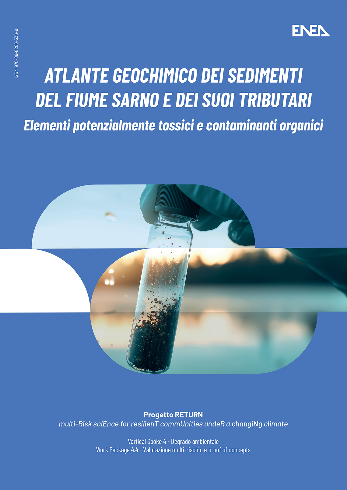 fiume Sarno e provetta